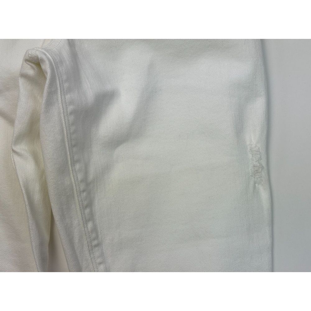 Spanx 20229 Distressed Skinny Jean Women M Tummy Control Stretch High Rise White - Picture 13 of 16